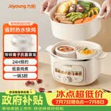 九阳（Joyoung）电炖锅热水快炖多功能锅2.8L电炖盅炖汤盅燕窝锅养生锅宝宝辅食bb粥迷你煮粥煲汤锅白瓷GD329Z