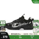 Champion冠军老爹鞋男鞋Street26春季新款情侣运动鞋潮流增高女鞋休闲男鞋 黑色（男款） 41