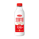三元 北京鲜牛奶72℃瓶装900mL