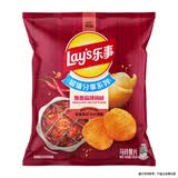 乐事（Lay's）薯片 飘香麻辣锅味 135克 休闲零食 膨化食品