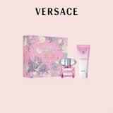 范思哲（VERSACE）粉耀晶钻香水香氛套装90ml+身体乳150ml 生日毕业礼物送女友