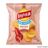 乐事（Lay's）薯片 香辣小龙虾味 135克 休闲零食 膨化食品