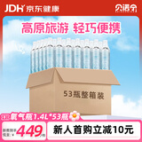 贝诺宁便携式氧气瓶高原旅游吸氧瓶孕妇老人氧气罐袋家用呼吸器1.4L*53
