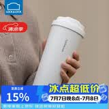 乐扣乐扣（LOCK&LOCK）儿童保温杯遇见元气保温保冷咖啡杯弹跳盖男女颜值水杯550ML白色