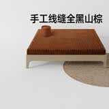 圣恩诗（SEONCHY） 山棕床垫硬棕垫子手工无胶防螨棕榈榻榻米床垫单双人定做折叠 6cm总厚=线缝山棕+纯棉外套 1.5*2.0m