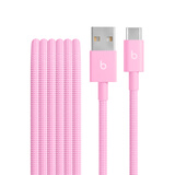 beats type-c转usb 数据线 1.5米超能粉充电线 原装iPhone 18 Pro Max/耳机编织充电线