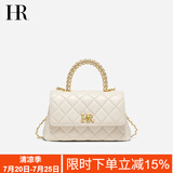 HR赫莲娜包包女包头层牛皮单肩斜挎包菱格手提链条包女包生日礼物