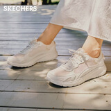 斯凯奇（Skechers）女款夏季软底运动跑步鞋舒适外穿网面休闲鞋健步鞋