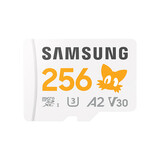 三星（SAMSUNG）高速内存卡 microSD卡适用于行车记录仪监控摄像头无人机运动相机内存卡平板TF存储卡 高速存储 256GB 支持4K拍摄