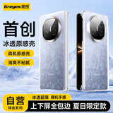 观悦【上下屏双边全包】适用华为matex6手机壳X6典藏版保护套折叠屏中轴磁吸铰链全包透明防摔散热超薄