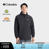 Columbia【蒋奇明同款】哥伦比亚户外男子UPF50拒水防晒衣皮肤衣XE4920 012 鲨鱼黑 尺码偏大,建议拍小一码 M (175/96A)