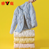 雅鹿2026新款洋气儿童羽绒内胆男童女童中大童学生轻薄羽绒服内胆内穿 天蓝色 130