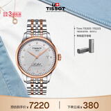 天梭（TISSOT） 手表 力洛克系列男表 瑞士自动机械男士钢带商务表生日礼物
