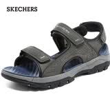 斯凯奇（Skechers）凉鞋男士户外透气沙滩鞋舒适休闲百搭轻便凉拖鞋