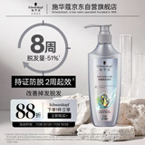 施华蔻（Schwarzkopf）防脱固发护根控油柔顺洗发水600ml(无硅油 蓬松 防掉发 男女)