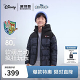 波司登儿童羽绒服5A抗菌中长款加厚防寒亲子连帽外套