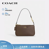 蔻驰（COACH）【品牌直供】女士经典标志NOLITA 19号手提单肩包深石蓝色CBQ88