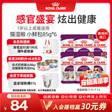 皇家猫湿粮感官盛宴-鲜美多汁 (浓汤肉块) 软包罐头 STGP 85g*6进口