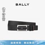 BALLYFABAZIA男士搭扣双面腰带3.5/110黑色/棕色 6181991七夕礼物