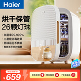 海尔（Haier）奶瓶消毒柜婴儿消毒器锅紫外线带烘干一体机杀菌灯珠26颗灯珠