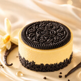 奥利奥（Oreo）迷你慕斯蛋糕 香草乳酪4枚装 小蛋糕早餐糕点 零食
