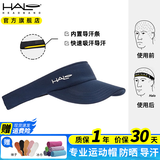 HALO HEADBAND美国HALO空顶帽跑步帽专业马拉松导汗排汗户外吸汗遮阳运动防晒帽 后粘可调-藏青色【防晒UV50+】
