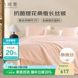 太湖雪 100%桑蚕丝空调被 春夏薄被蚕丝净重1斤 A类2.2*2.4m[专柜同款]