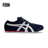 Onitsuka Tiger鬼塚虎男女一脚蹬懒人鞋帆布休闲鞋MEXICO 66™ SLIP-ON 1183A360 深蓝色 44