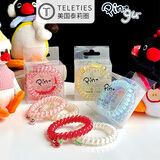 TELETIESx PINGU 合作款电话线发圈tt头绳女高马尾生日礼物女 樱桃鹅L款