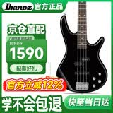 IBANEZ依班娜电贝斯GSR200-BK 被动拾音 初学者入门男女生四弦贝司
