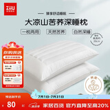 张御（ZiiU）荞麦枕头 酒店可用AB面软硬切换双面填充枕芯单人一只48x74cm