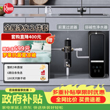 瑞美（Rheem）弱碱性水家用净水器 厨下净水过滤器 饮水机RO反渗透 净水器厨房专用台下用 净水机 【全屋净水2件套】净水器+前置