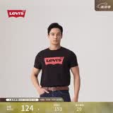 李维斯Levi's情侣美式宽松印花时尚简约舒适潮流纯棉圆领短袖T恤