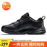 耐克NIKE男训练鞋老爹鞋AIR MONARCH IVG运动鞋415445-001黑43