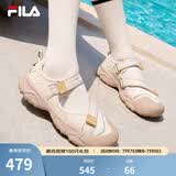 斐乐（FILA）猫爪7代凉鞋玛丽珍凉鞋女鞋2026夏季新款运动鞋子沙滩凉鞋 奶白/泡沫白-GW 36.5