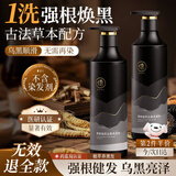 儒意（RUYI）何首乌黑发洗发水500g 黑灵芝柔顺亮泽控油蓬松植萃滋润养护发