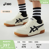 亚瑟士ASICS男鞋女鞋运动休闲鞋复古篮球鞋百搭板鞋 COURT MZ 米白色/黑色 37.5