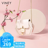 viney牛皮包包女包洋气单肩链条包轻奢斜挎包生日礼物高级感送女友老婆