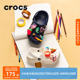 CROCS卡骆驰贝雅儿童洞洞鞋户外包头童鞋沙滩鞋凉鞋拖鞋/207013/207012 深蓝色-410 35 (215mm)
