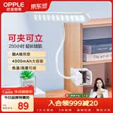 欧普照明（OPPLE）led触控调光充电夹子台灯大学生床头卧室宿舍床头灯儿童家用 小博