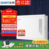 正泰家用装饰信息箱弱电箱 白色-390排插+猫架NEX2-C21830
