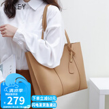 viney牛皮包包女包大容量托特包单肩包手提包生日礼物高级感送女友老婆