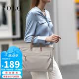 POLO电脑包女14/15英尺手提笔记本单肩手提包大容量商务出差公文包