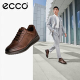 爱步（ECCO）商务正装鞋 牛皮革休闲皮鞋男 雅仕男鞋系列207124 可可棕42