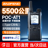 宝锋（BAOFENG）POC-AT1 公网对讲机 5000公里全网通插卡免续费 全国通话4G/5G318户外自驾游滑雪宝峰手台珠光黑