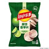 乐事（Lay's）香芋片 沁爽青柠味 60克 膨化食品