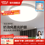 欧普照明（OPPLE）卧室吸顶灯具走廊灯过道灯阳台玄关灯简约小吸顶灯三防一体快装 呵护光【白光】13W/1200lm直径25cm