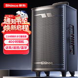 新科广场舞音响木质大功率便携式户外重低音蓝牙k歌专用大音量移动拉杆音箱室外演出 8吋