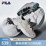 FILA斐乐女鞋跑步鞋情侣同款老爹鞋FILA MARS火星鞋男鞋休闲运动鞋 【女款】奶白/木薯粉-GT 37.5