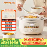 九阳（Joyoung）电炖锅热水快炖多功能锅2.8L电炖盅炖汤盅燕窝锅养生锅宝宝辅食bb粥迷你煮粥煲汤锅白瓷GD328
